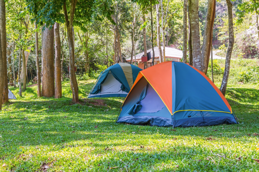 tente camping naturiste Provence Verdon